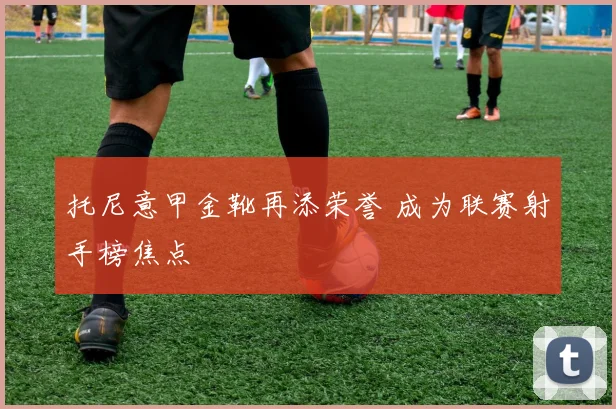 托尼意甲金靴再添荣誉 成为联赛射手榜焦点